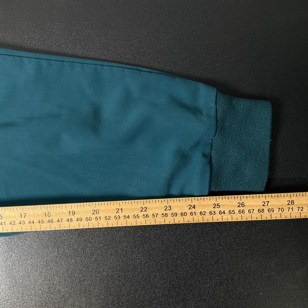 FIGS Jogger Scrub Pants Mens M Short Teal Green Technical